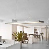 Arcchio Dimmbare Büro-LED-Pendelleuchte Dorean