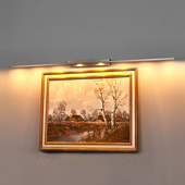 Lampenwelt Beweeglijke LED-schilderijverl Tolu m moderne look