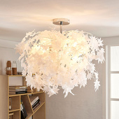 Lampenwelt Betoverende plafondlamp Maple met bladeren