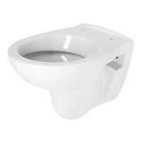 Plieger Compact hangend toilet diepspoel inclusief toiletzitting met softclose, wit
