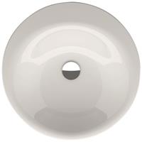 Bette Lux Oval ronde inbouw wastafel zonder kraangat 50cm wit