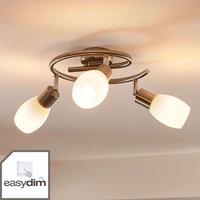 lampenwelt Easydim LED plafondlampArda, 3.lamps