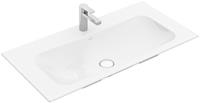 Villeroy & Boch Finion meubelwastafel 100x50 m/kraangat m/viflow plus wit