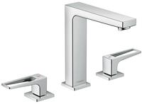 Hansgrohe Metropol 3-gats wastafelkraan 160 chroom