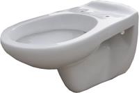 Ecoline Hänge-WC mit Tiefspül 36x54x34,5cm Weiß - Wand-WC - Keramik - weiß - Saqu