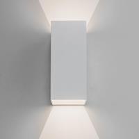 Astro Oslo 160 wandlamp LED 2x3W 3000K wit 7x10x36cm IP65 aluminium A 7494