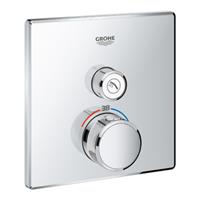 Thermostat Grohtherm SmartControl29123 eckig FMS ein Absperrventil chrom - Grohe