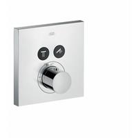 AXOR ShowerSelect Square Thermostat Unterputz für 2 Verbraucher, 36715000