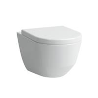 Laufen Pro Pack hangend toilet diepspoel Easyfit met toiletzitting SlimSeat softclose, wit