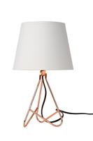 Lucide tafellamp Gitta - koper - 17 cm