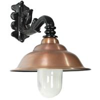 KS Verlichting Nostalgische buitenlamp Chateau met koperen kap 1256