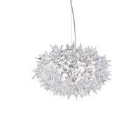 Kartell Transparante LED design hanglamp Bloom, 28 cm