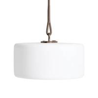 Fatboy Thierry Le Swinger Taupe LED Outdoor Lampe Weiß Taupe Ø 40,5 cm