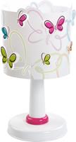 Dalber tafellamp Butterfly 29 cm wit
