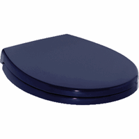 Ideal Standard Contour 21 closetzitting blauw met deksel zitting/deksel duroplast