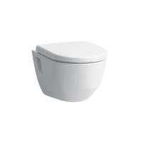 Laufen PRO Wand Tiefspül-WC, spülrandlos, offene Befestigung, 360x530, weiß, Farbe: Weiß mit LCC - H8209644000001