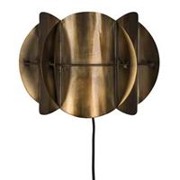 Dutchbone wandlamp Corridor Antique brass 19 x 27 x 13,5