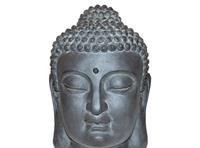 Stone-lite Boeddha hoofd m 42 cm