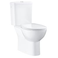 Grohe Bau Ceramic wc-pakket duoblokcombinatie AO randloos inclusief toiletzitting met softclose, Alpine wit