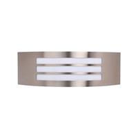 BSE LED Tuinverlichting - Buitenlamp - Manipu 2 - Wand - RVS - E27 - Vierkant