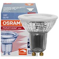 osram LED GU10 7.2W 575lm 2700K  Parathom PAR16 827 120° dimbaar