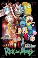 ABYstyle Poster Rick and Morty Wars 61x91,5cm