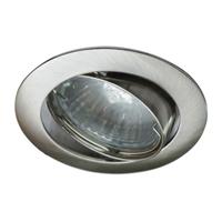 Ilu Design Tinus inbouwspot exclusief MR16 geborsteld nikkel 8.2cm IP20 aluminium 141083