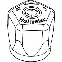 Heimeier handknop voor radiatorafsluiter 3/8" - 3/4", wit
