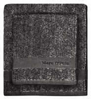 Marc O'Polo Melange Anthracite & Silver-6 x Washandjes (16 x 22 cm)