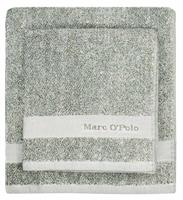 Marc O'Polo Melange Green & Off White-6 x Gastendoekjes (30 x 50 cm)