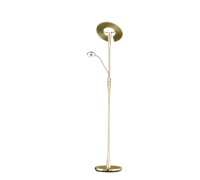 Design vloerlamp met leeslampje Quebec Trio 422710308