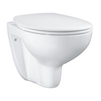 Grohe Bau Ceramic hangend toilet randloos met toiletzitting softclose, Alpine wit