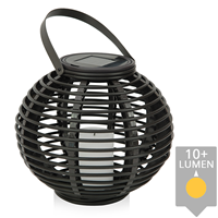 Slk Solar Lantaarn Basket Small Rotanlook lamp op zonne energie 2017