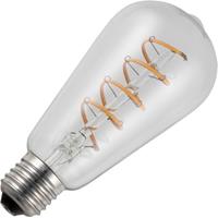 SPL Edison lamp flex spiraal LED filament 4,5W (vervangt 15W) grote fitting E27