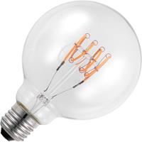SPL globelamp flex spiraal LED filament helder 4,5W (vervangt 15W) grote fitting E27 95mm