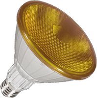 Segula spotlamp PAR38 LED geel 18W (vervangt 150W) grote fitting E27