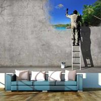 Fotobehang - Creatief proces - Banksy