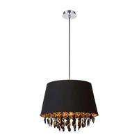 Lucide hanglamp Dolti - zwart - 45 cm