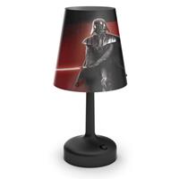 Philips LED Kinder Nachttischlampen Star Wars Darth Vader, Rot, schwarz, Kunststoff, 718893016