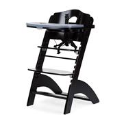 Childhome Meegroeistoel Lambda 2 Chair met eetblad Zwart