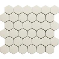 Themosaicfactory Mozaïektegel  London Hexagon 51x59 mm Wit 
