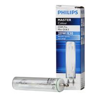 Halogen-Metalldampflampe master 20W uv 3000K a+ GU6,5 einsGes SchalthäufBelieb MCCDM-TMELITEMINI20W/830GU6.5 - weiß - Philips