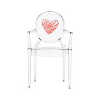 Kartell Lou Lou Ghost Special Edition Kinderstoel - Hart