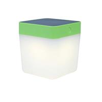 Lutec tafellamp solar Cube groen 1W