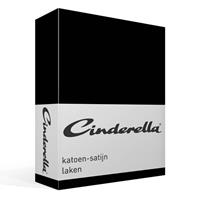 Cinderella laken - zwart - 240x270 cm