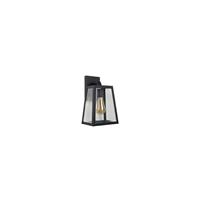 Lucide wandlamp Matslot - zwart - 18x16,5x30,5 cm