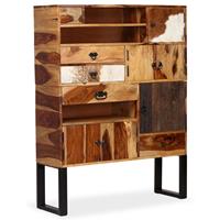 vidaxl Sideboard 100x30x130cm Massivholz