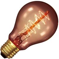 Gluehbirnebillig.de Kohlefadenlampe | E27 Dimmbar | 60W Gold