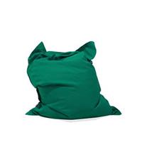 beliani Sitzsack Smaragdgrün 140 x 180 cm Indoor Outdoor Stark wasserabweisender Langfristige Volumenstabilität Leicht Gewicht