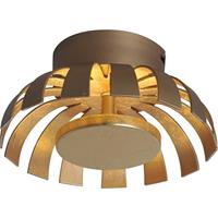Eco-Light LED-Wandleuchte Flare Small, gold